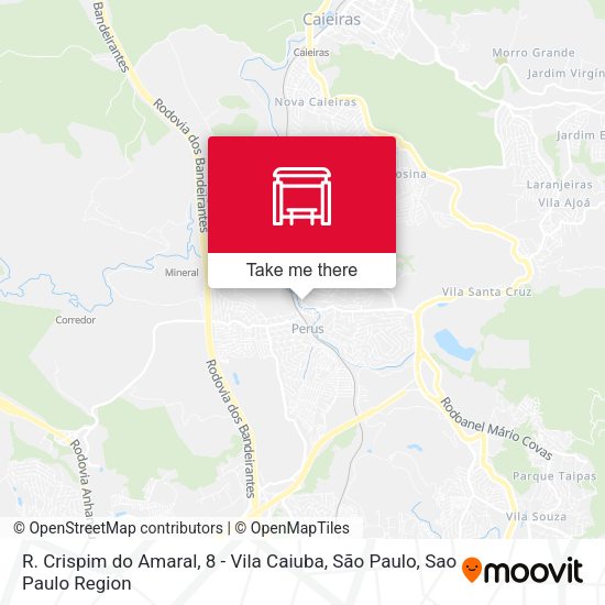 R. Crispim do Amaral, 8 - Vila Caiuba, São Paulo map