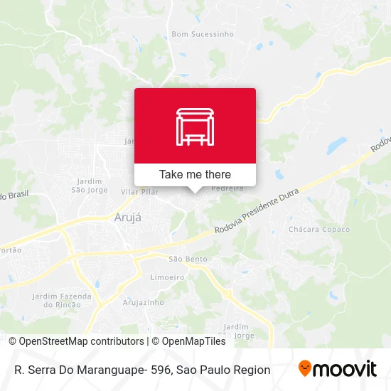 R. Serra Do Maranguape- 596 map