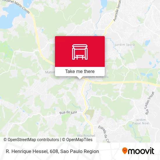 R. Henrique Hessel, 608 map