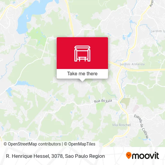 R. Henrique Hessel, 3078 map