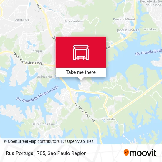 Rua Portugal, 785 map