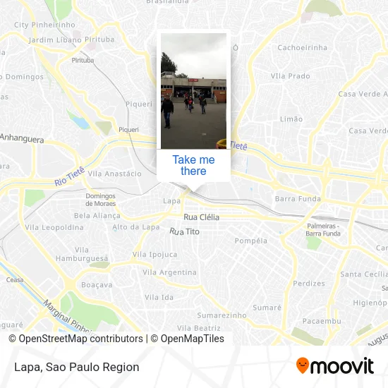 Lapa map