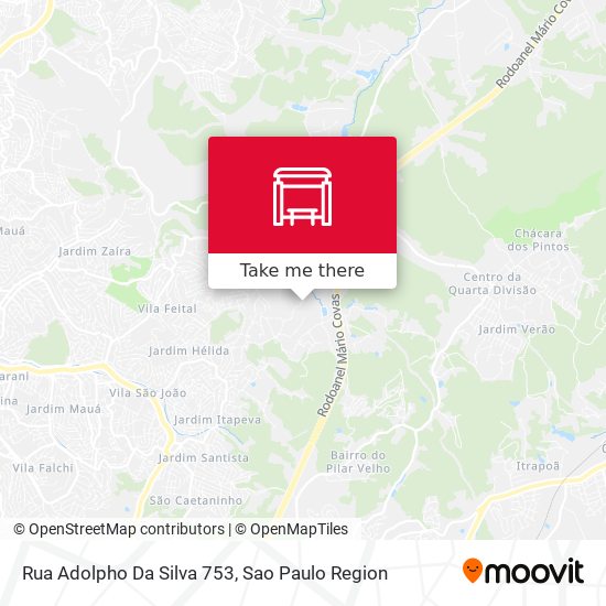 Rua Adolpho Da Silva 753 map