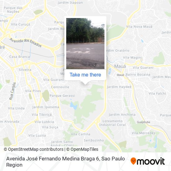 Avenida José Fernando Medina Braga 6 map
