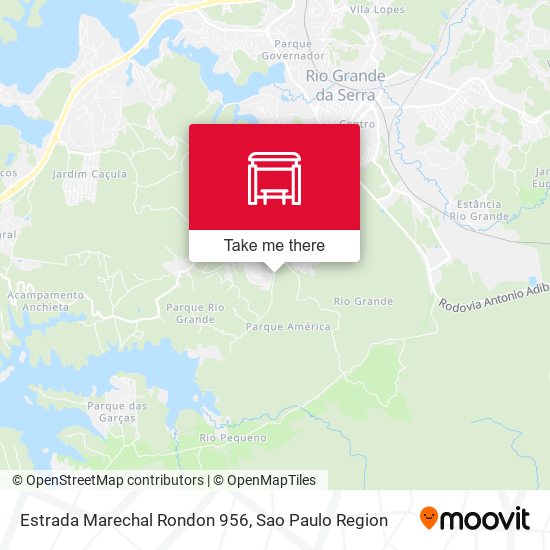 Estrada Marechal Rondon 956 map