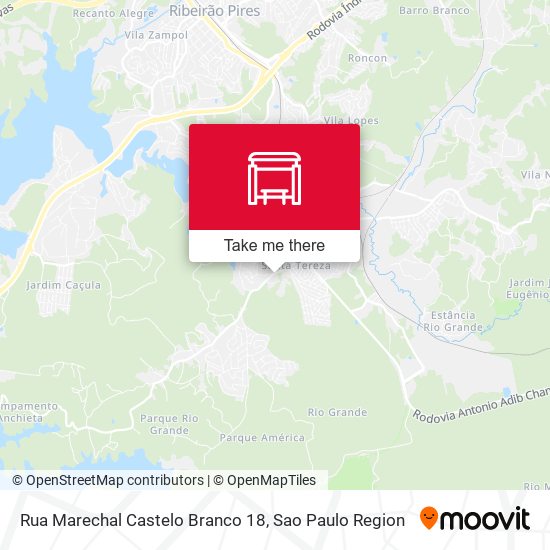 Rua Marechal Castelo Branco 18 map