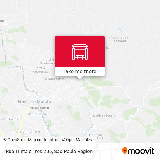 Rua Trinta e Três 205 map