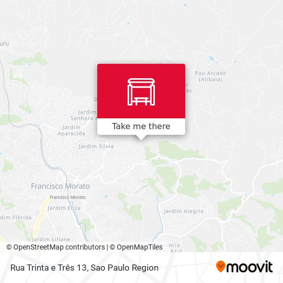 Rua Trinta e Três 13 map