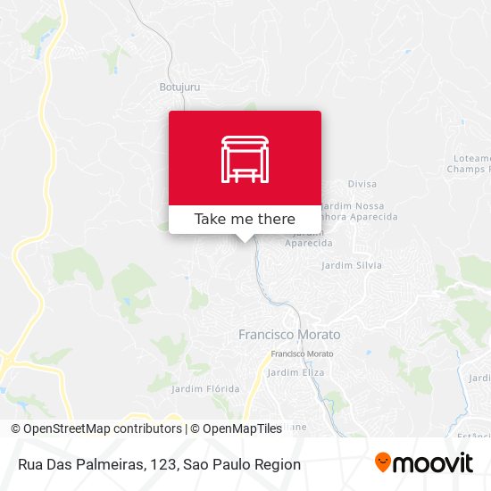 Rua Das Palmeiras, 123 map