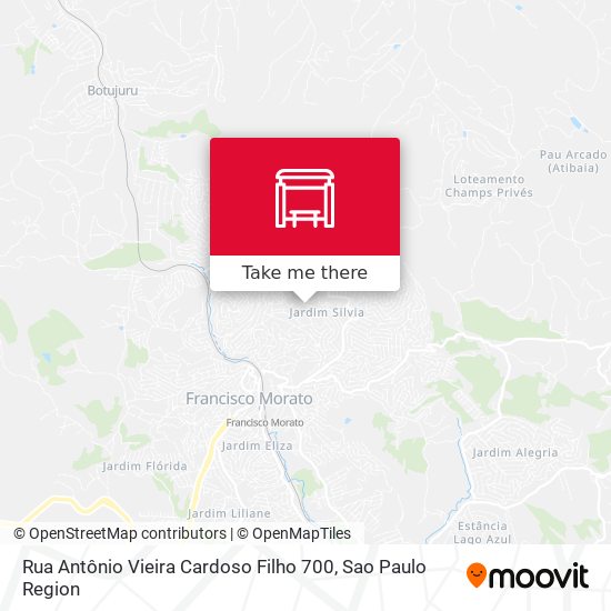 Rua Antônio Vieira Cardoso Filho 700 map