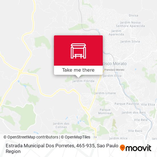 Estrada Municipal Dos Porretes, 465-935 map