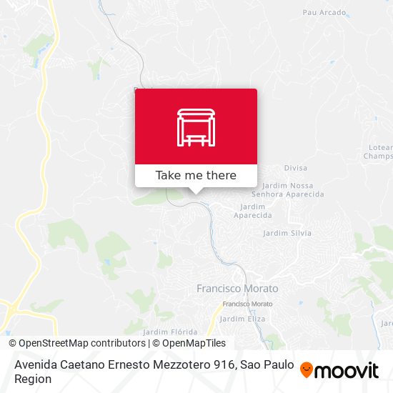 Avenida Caetano Ernesto Mezzotero 916 map