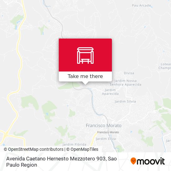 Avenida Caetano Hernesto Mezzotero 903 map
