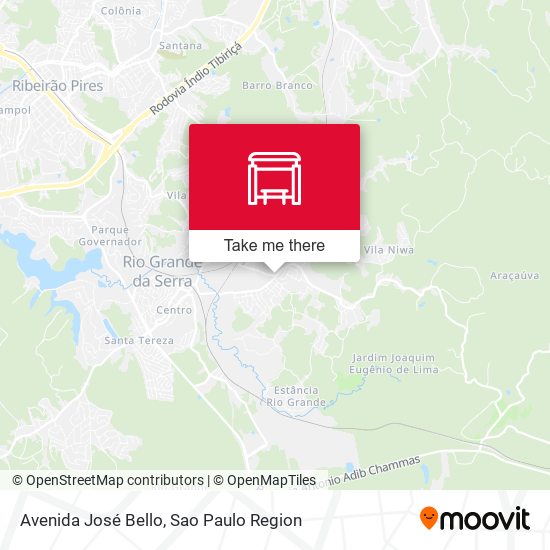 Avenida José Bello map