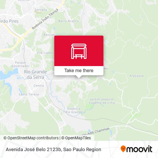 Avenida José Belo 2123b map