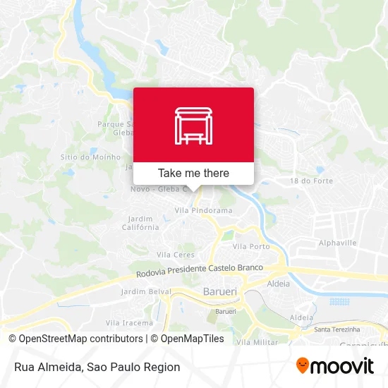 Rua Almeida map