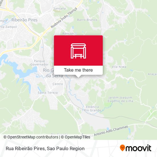 Rua Ribeirão Pires map