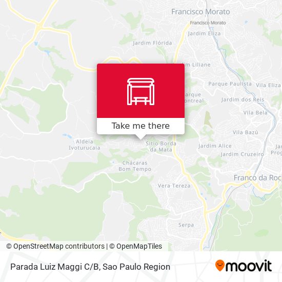 Mapa Parada Luiz Maggi C/B