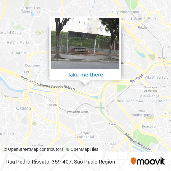 Rua Pedro Rissato, 359-407 map