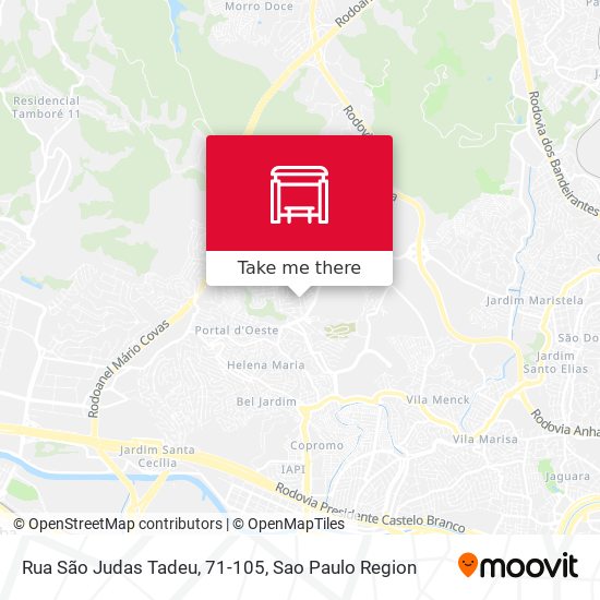 Rua São Judas Tadeu, 71-105 map