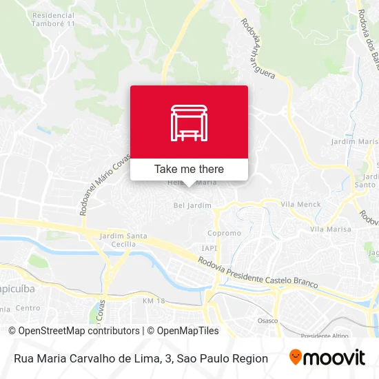 Rua Maria Carvalho de Lima, 3 map