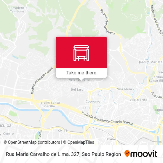Rua Maria Carvalho de Lima, 327 map