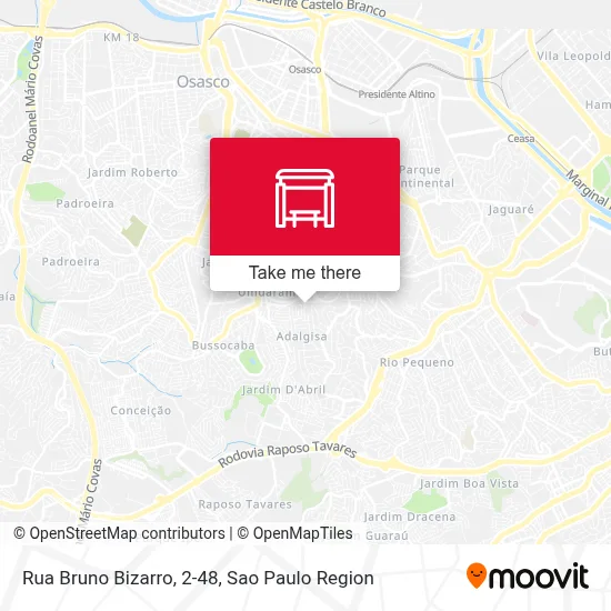 Rua Bruno Bizarro, 2-48 map