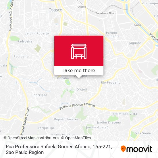 Rua Professora Rafaela Gomes Afonso, 155-221 map