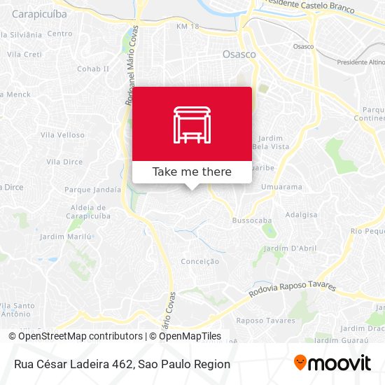 Rua César Ladeira 462 map
