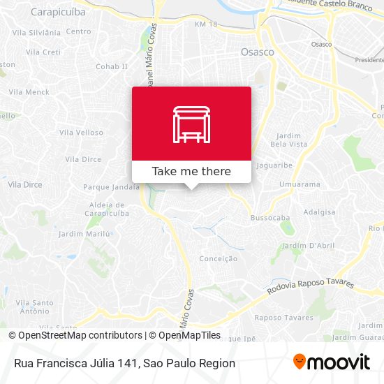 Rua Francisca Júlia 141 map