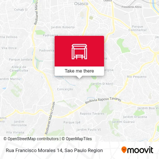 Rua Francisco Morales 14 map