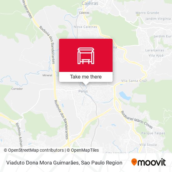 Viaduto Dona Mora Guimarães map