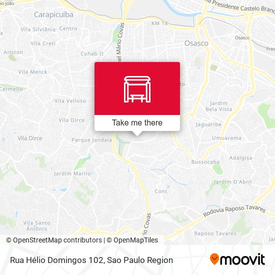 Rua Hélio Domingos 102 map