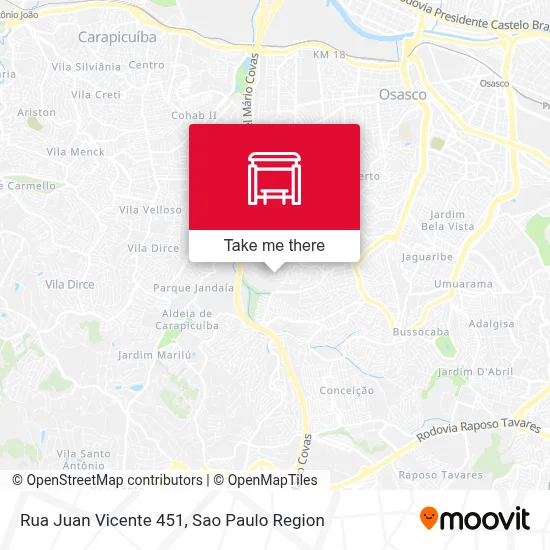 Rua Juan Vicente 451 map