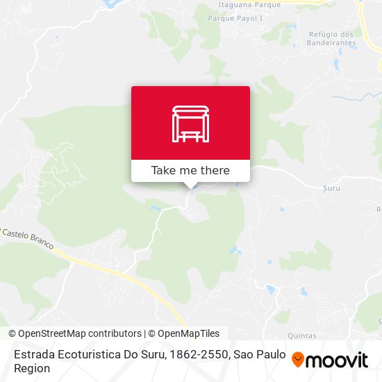 Estrada Ecoturistica Do Suru, 1862-2550 map