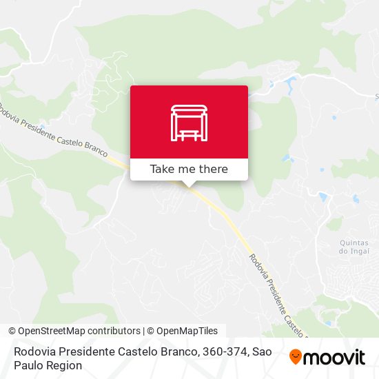 Rodovia Presidente Castelo Branco, 360-374 map