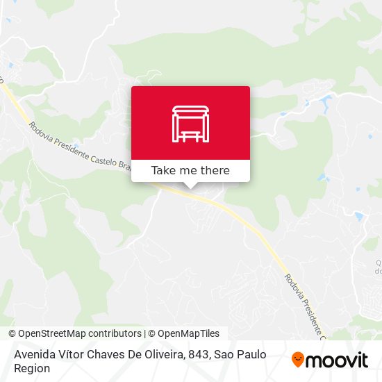 Avenida Vítor Chaves De Oliveira, 843 map