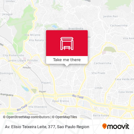 Mapa Av. Elísio Teixeira Leite, 377