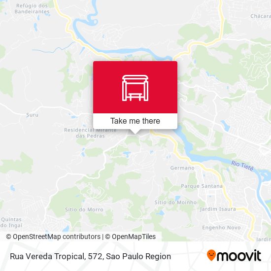 Rua Vereda Tropical, 572 map
