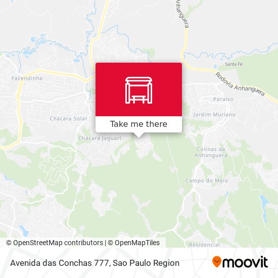 Avenida das Conchas 777 map