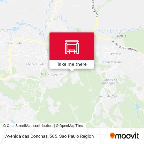 Avenida das Conchas, 585 map