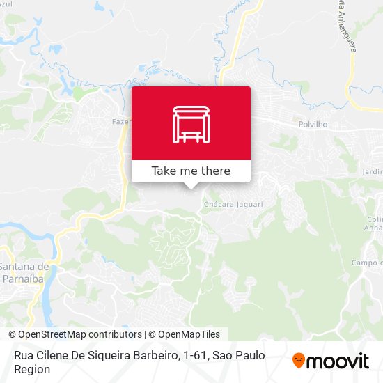 Rua Cilene De Siqueira Barbeiro, 1-61 map