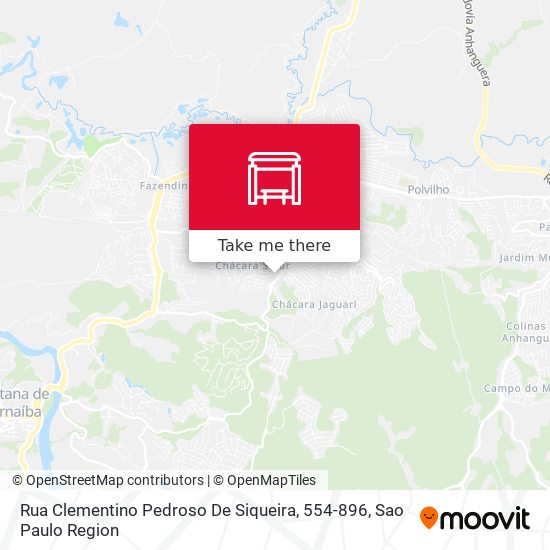 Rua Clementino Pedroso De Siqueira, 554-896 map