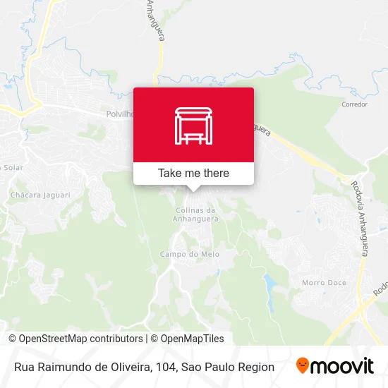 Rua Raimundo de Oliveira, 104 map