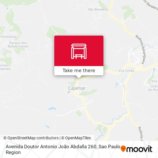 Avenida Doutor Antonio João Abdalla 260 map