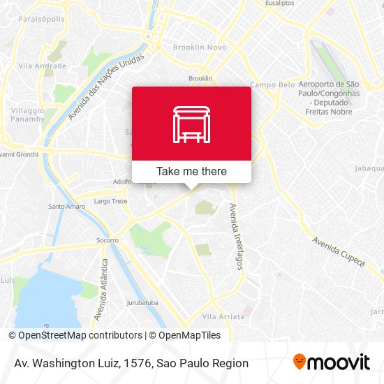 Av. Washington Luiz, 1576 map