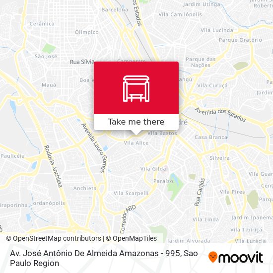 Av. José Antônio De Almeida Amazonas - 995 map