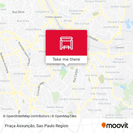 Praça Assunção map
