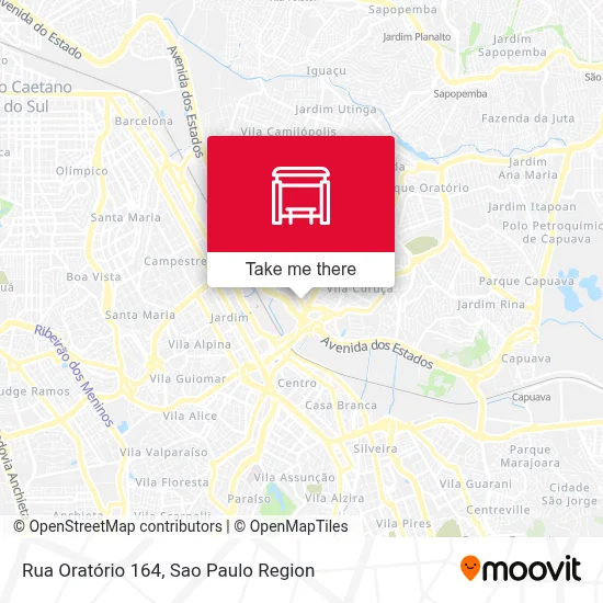 Rua Oratório 164 map