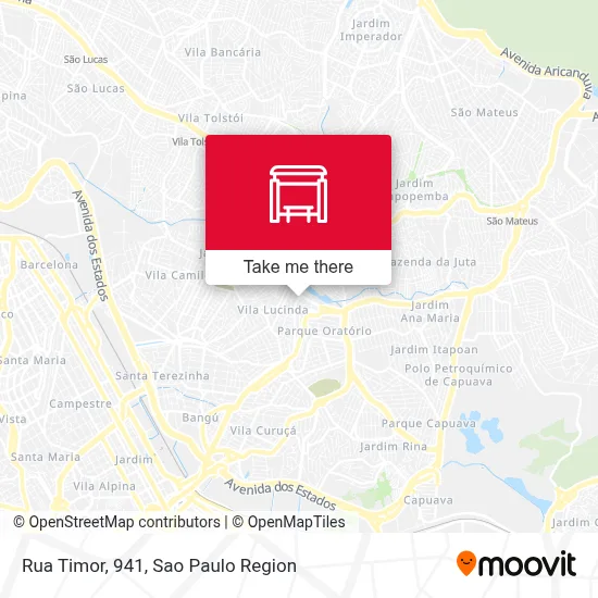 Rua Timor, 941 map